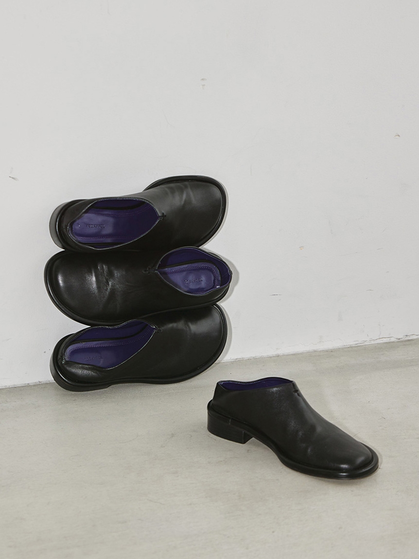 Slide Leather Shoes（ショートブーツ/ブーティ）｜TODAYFUL 