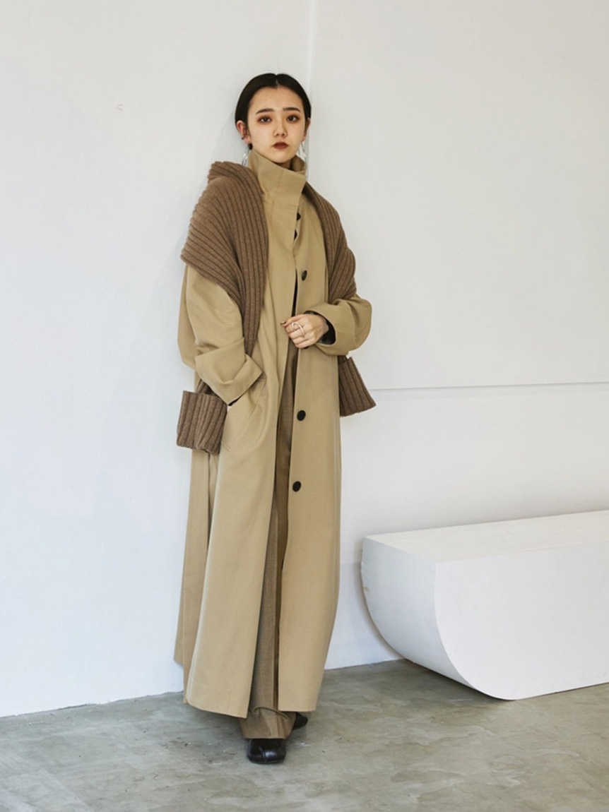 Standcollar Trench Coat（トレンチコート）｜TODAYFUL（トゥデイフル