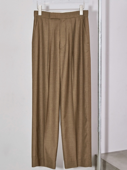 TODAYFUL 】Smooth Tuck Trousers-