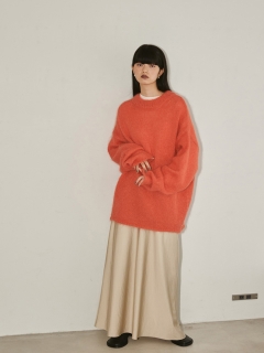 TODAYFUL/Satin Pencil Skirt/マキシ丈/ロングスカート