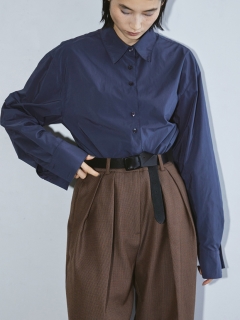 TODAYFUL/Silky Roundhem Shirts/シャツ/ブラウス