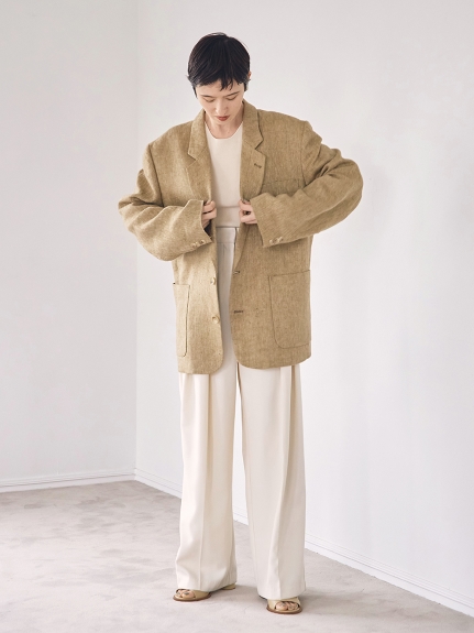 上品な todayful Boyfriend Boyfriend オリジナル 36 Linen Jacket