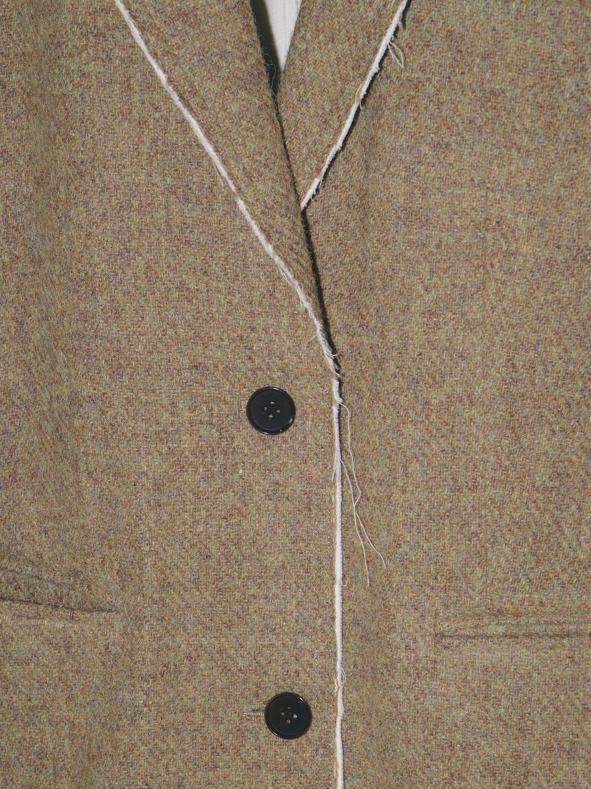 Cutoff Wool Jacket（テーラードジャケット/コート）｜TODAYFUL