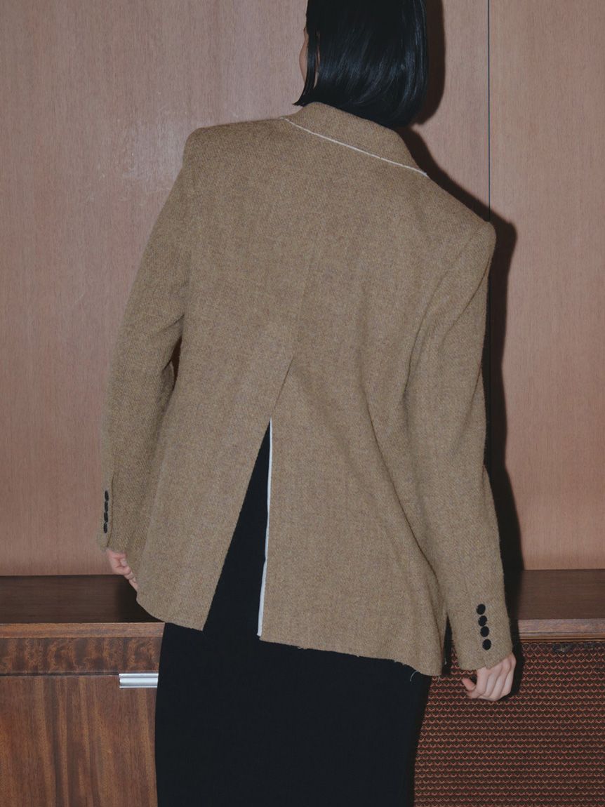 Cutoff Wool Jacket（テーラードジャケット/コート）｜TODAYFUL