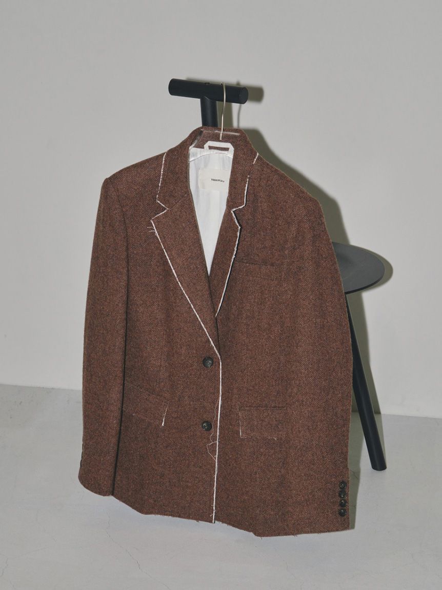todayful Cutoff Wool Jacket