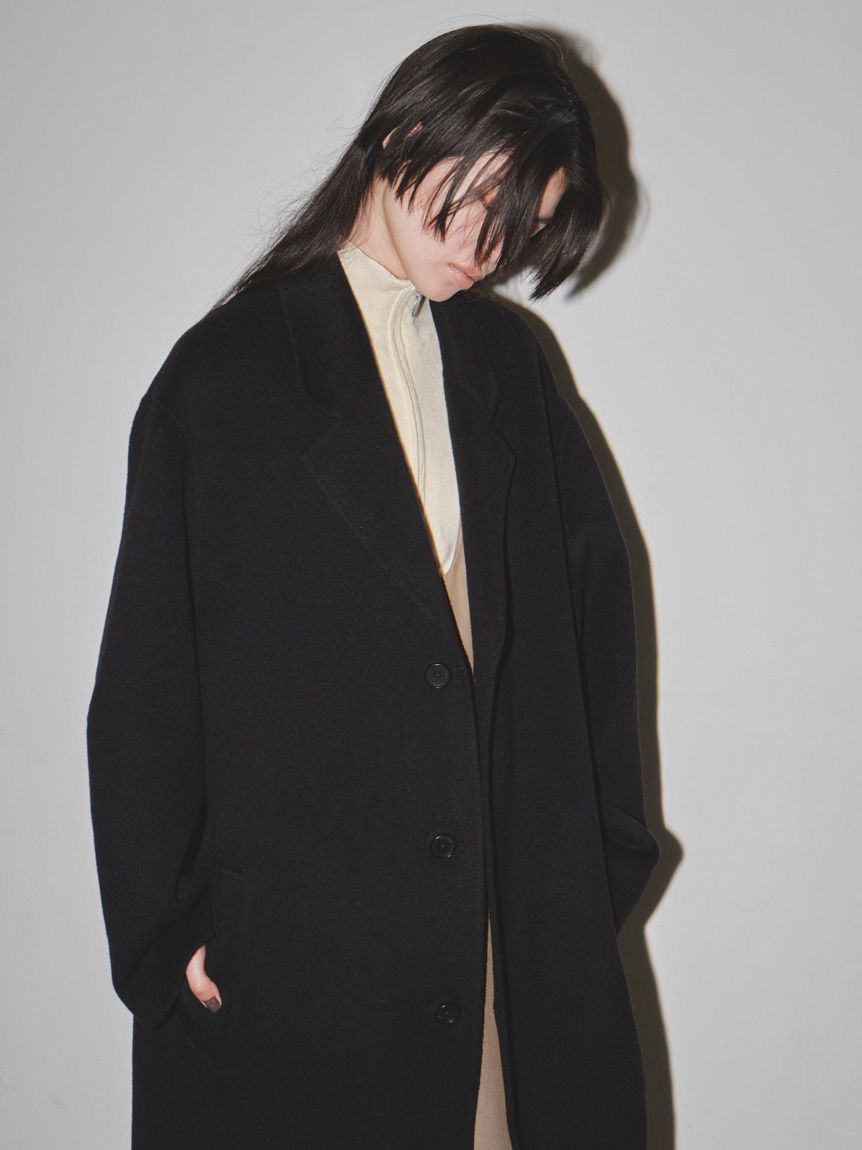 Wool Over Coat todayful ブラック