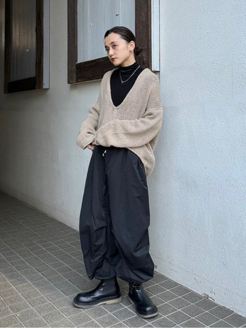 Boyfriend Nylon Pants ボーイフレンドナイロンパンツ