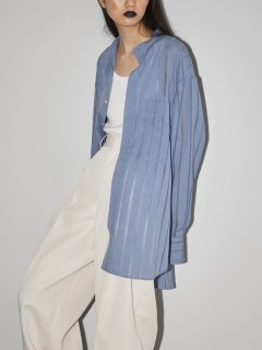 TODAYFUL/Sheerstripe Over Shirts/シャツ/ブラウス
