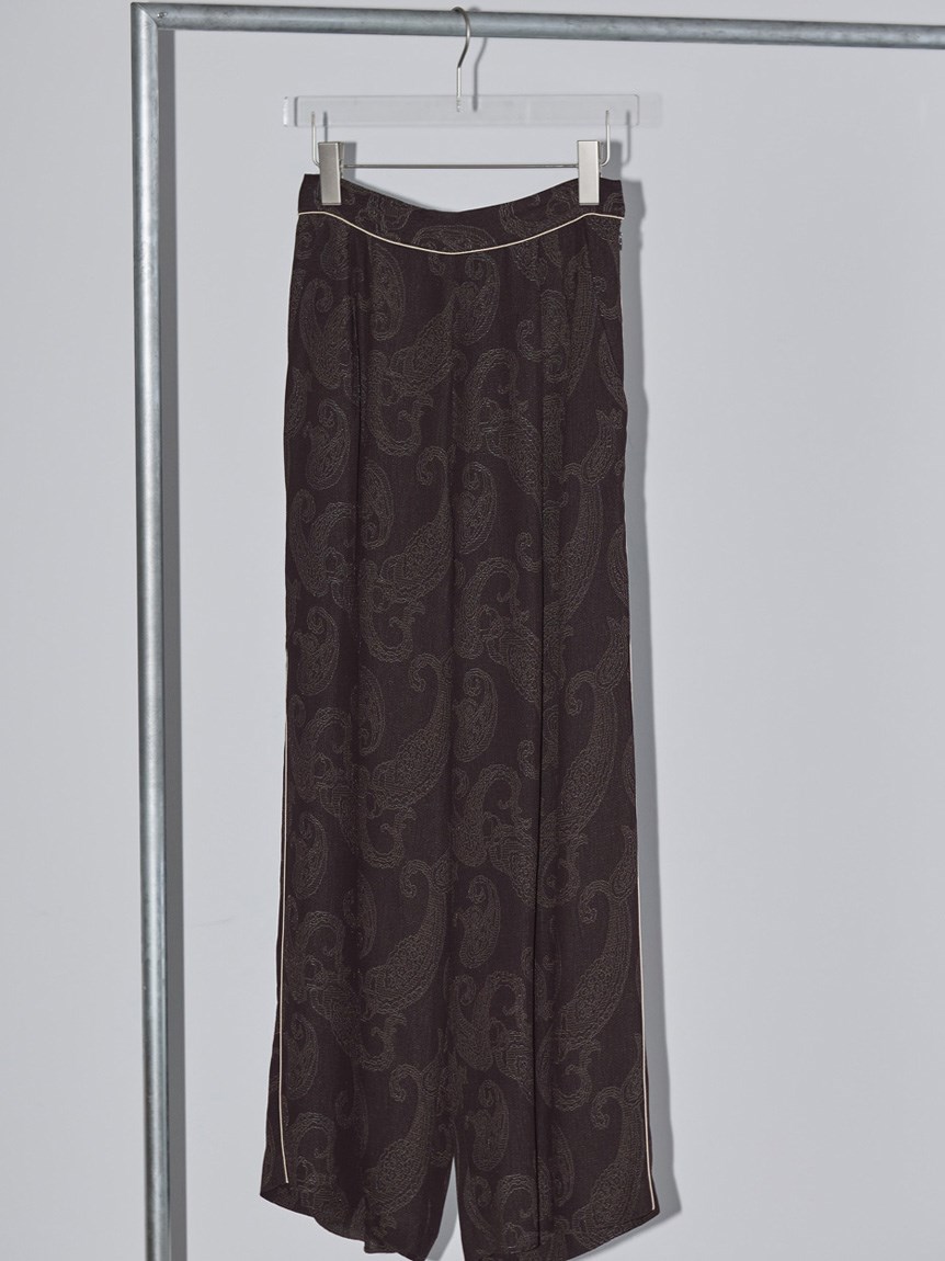 Paisley Rough Pants(フルレングス)|TODAYFUL(トゥデイフル