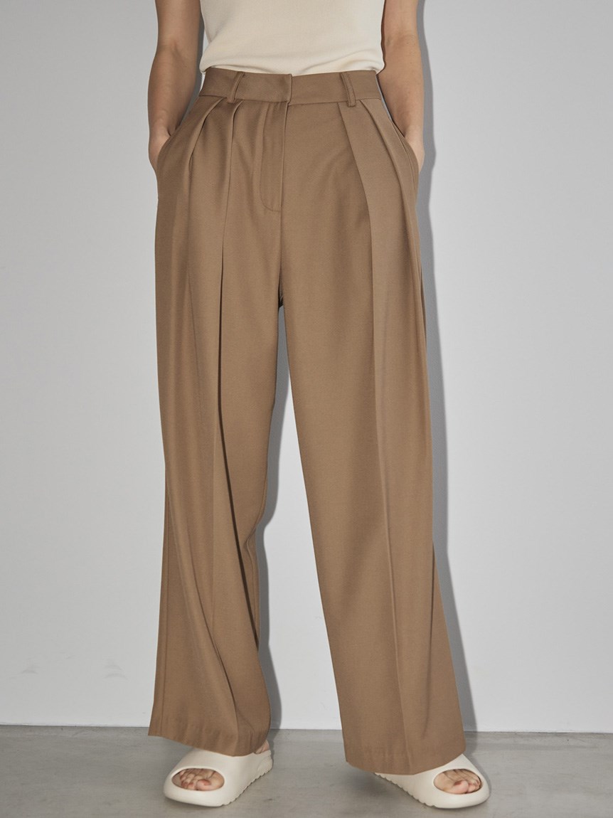 TODAYFUL Twill Tuck Trousers