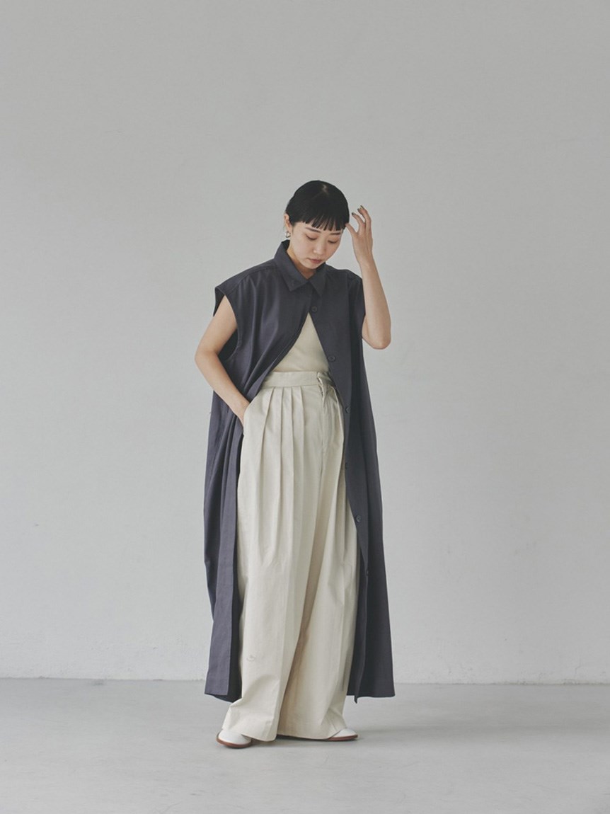 2waycollar Long Vest(ベスト)|TODAYFUL(トゥデイフル