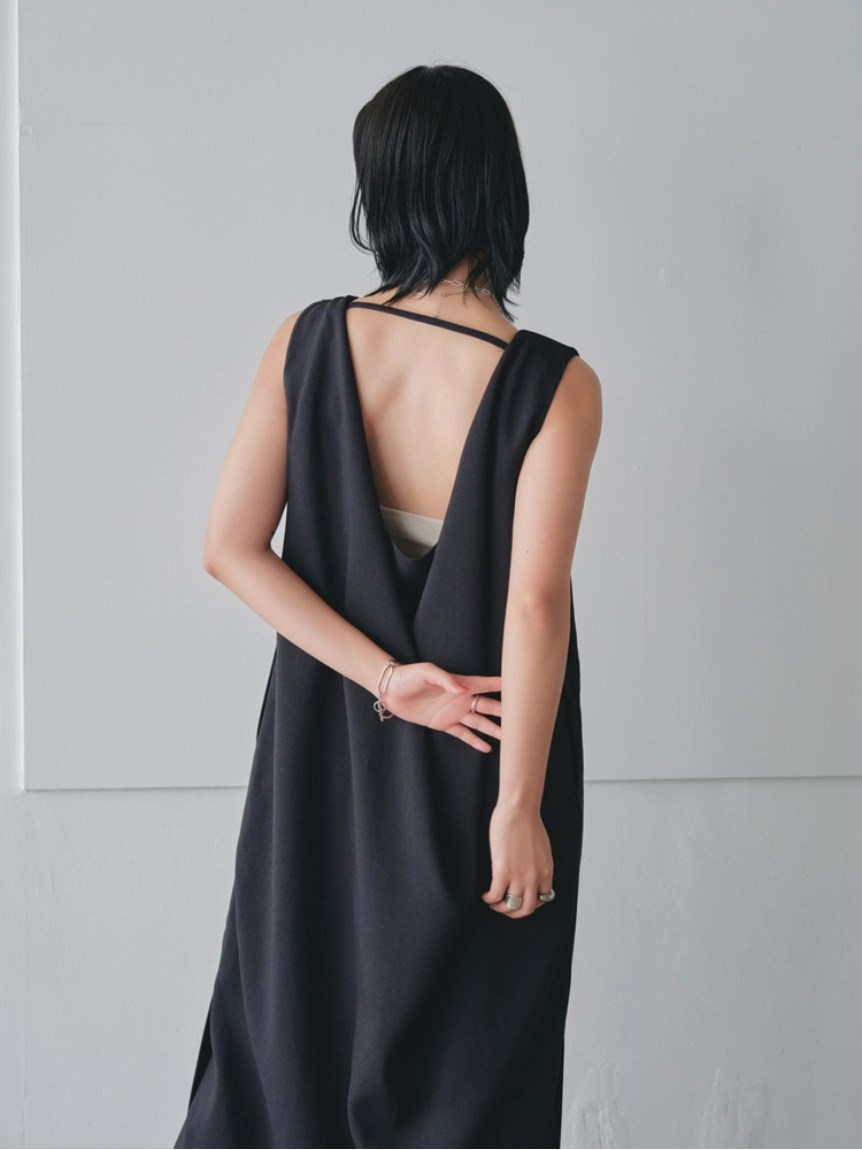 Back Drape Dress(マキシ丈/ロングワンピース)|TODAYFUL(トゥデイ