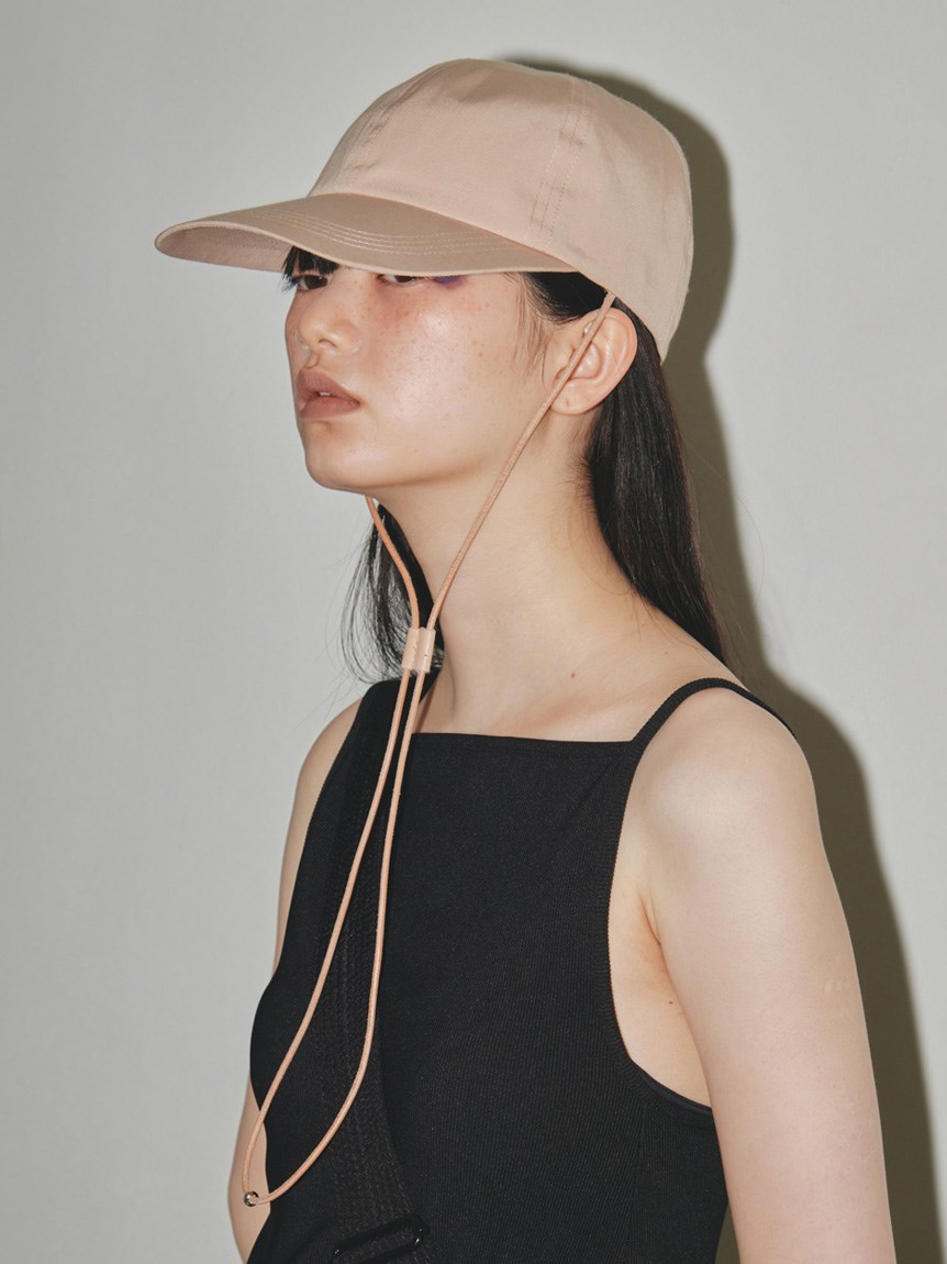 Leather Cord Cap（キャップ）｜TODAYFUL（トゥデイフル