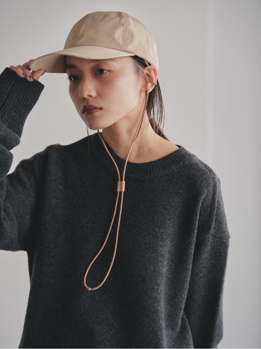 Leather Cord Cap（キャップ）｜TODAYFUL（トゥデイフル 