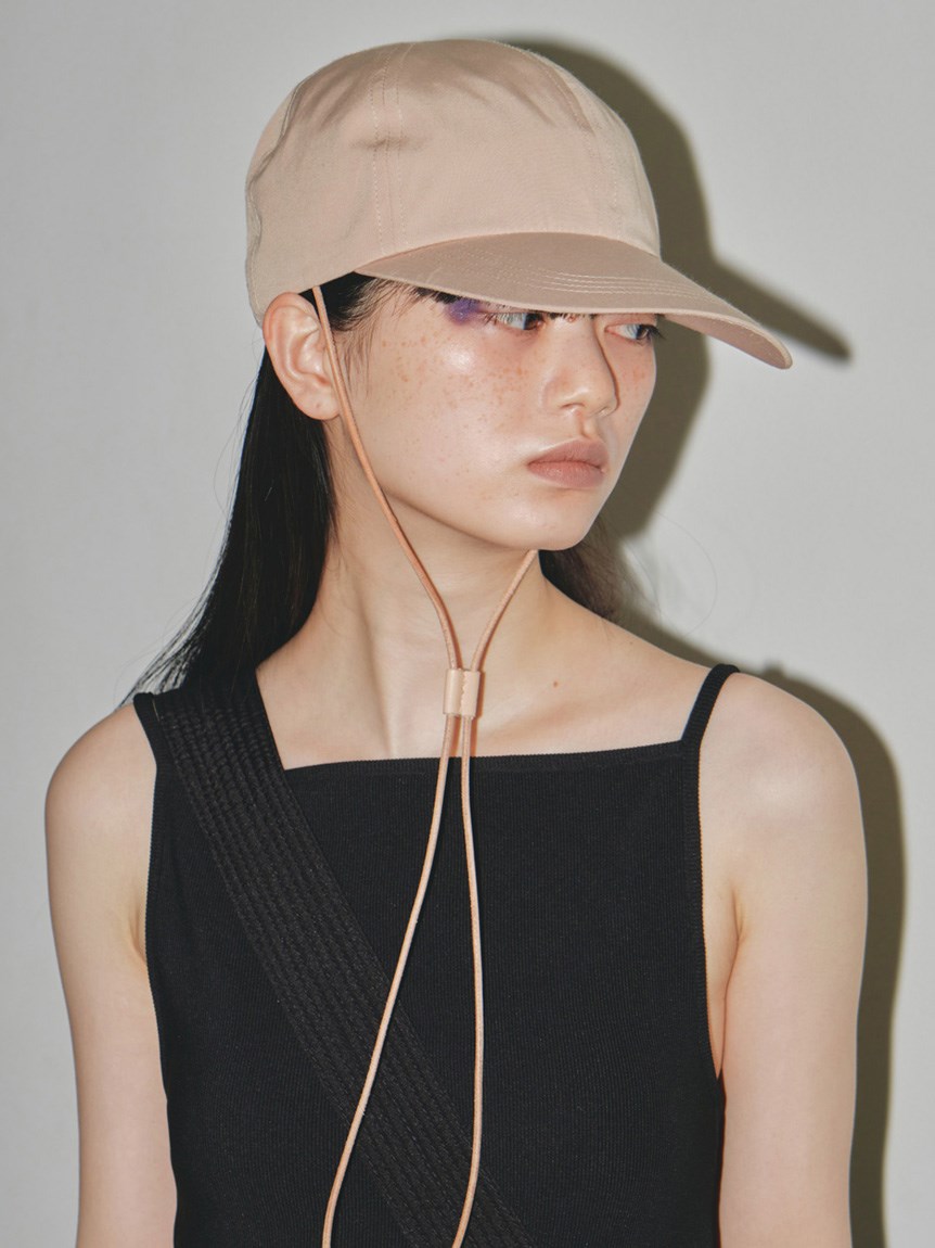 Leather Cord Cap（キャップ）｜TODAYFUL（トゥデイフル