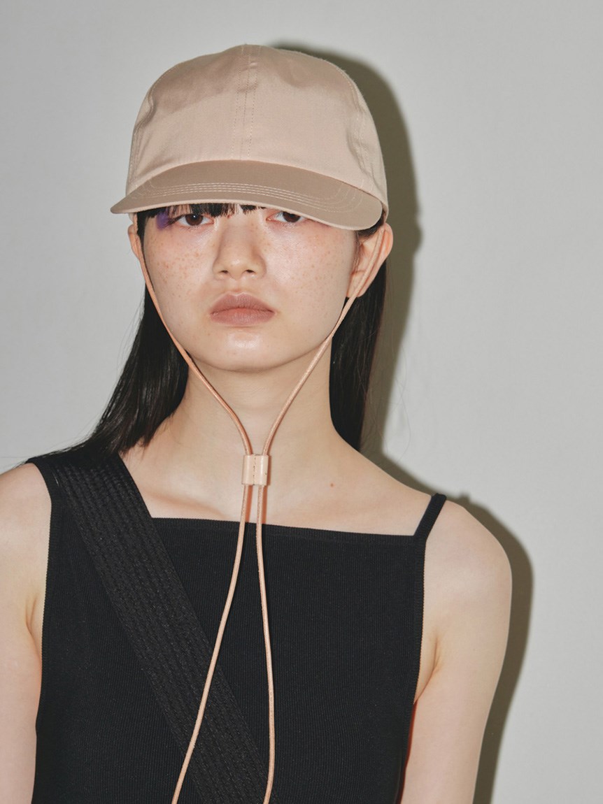 Leather Cord Cap（キャップ）｜TODAYFUL（トゥデイフル 