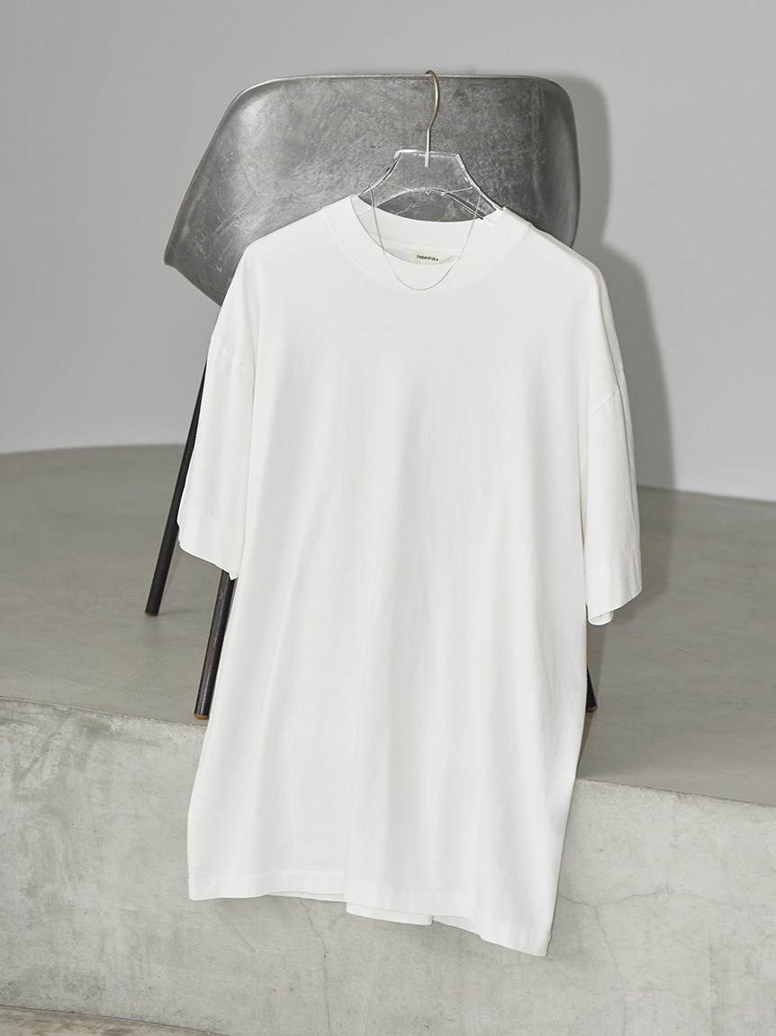 Cotton Silk Useful Halfsleeve T-shirts（カットソー/Tシャツ