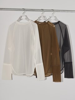 TODAYFUL/Sheer Crewneck Pullover/その他トップス