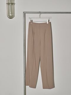 TODAYFUL/Heather Tuck Trousers/フルレングス