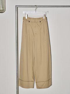 TODAYFUL/Heavy Chino Trousers/フルレングス