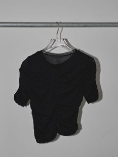 TODAYFUL/Sheer Shirring T-shirts/カットソー/Tシャツ
