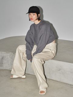 TODAYFUL/Cropped Sweat Pullover/スウェット