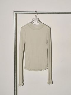 TODAYFUL/Sheer Crewneck Long T-shirts/カットソー/Tシャツ