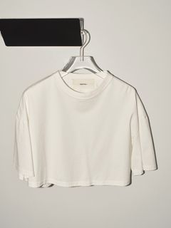 TODAYFUL/Cropped Cotton T-shirts/カットソー/Tシャツ