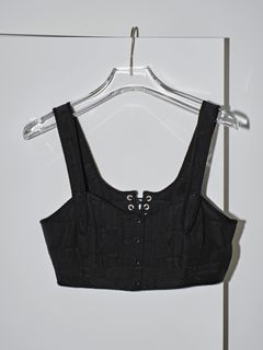 TODAYFUL/Plaid Laceup Bustier/ベアトップ/ビスチェ