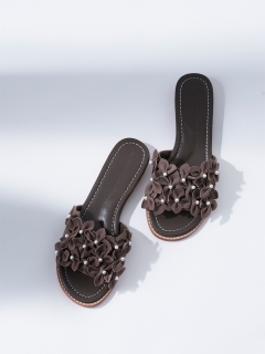 TSURU by Mariko Oikawa/Amalfi flat sandals/サンダル