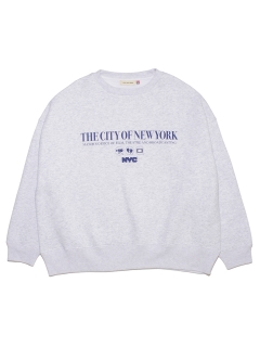 LITTLE UNION TOKYO/【GOOD ROCK SPEED / グッドロックスピード】 NYC Logo Print Sweatshirt/スウェット