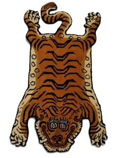 LITTLE UNION TOKYO/【DETAIL】D Tibetan Tiger Rug DTTR-01/Medium/ラグ/マット