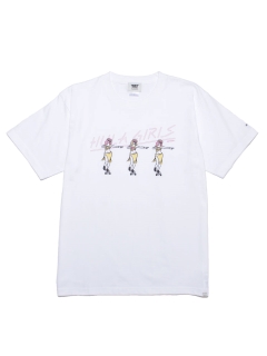LITTLE UNION TOKYO/【坩堝】坩堝 HULA GIRL T-SH/カットソー/Tシャツ
