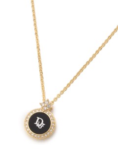 USAGI Vintage/Christian Dior/ logo necklace/ネックレス