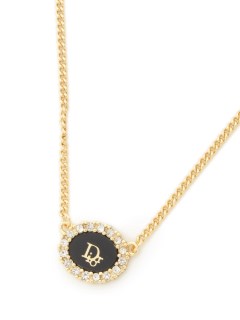 USAGI Vintage/Christian Dior/logo necklace/ネックレス