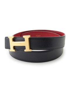 USAGI Vintage/HERMES/calf belt 65cm/ベルト/サスペンダー
