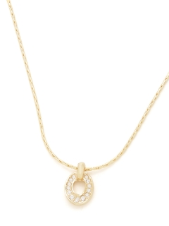 USAGI Vintage/Christian Dior/rhinestonetop necklace/ネックレス