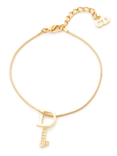 USAGI Vintage/Christian Dior/logo charm bracelet/ブレスレット/バングル