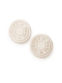 USAGI Vintage/HERMES/round earrings/イヤリング