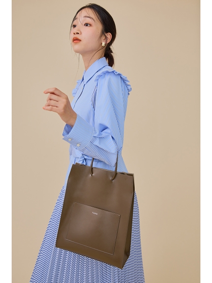 W Face 2Way Tote Bag (YH-498)(トートバッグ)|YAHKI(ヤーキ