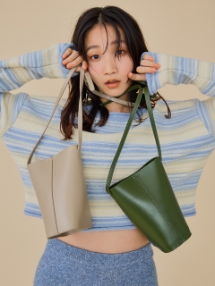 ヤーキ(YAHKI)のW Face Mini Shoulder Bag (YH-509) ショルダーバッグ