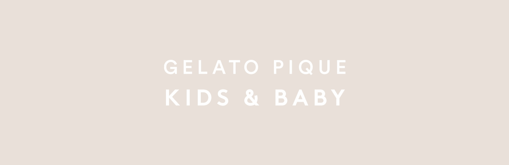 gelato pique Kids＆Baby(ジェラートピケ キッズアンドベイビー)