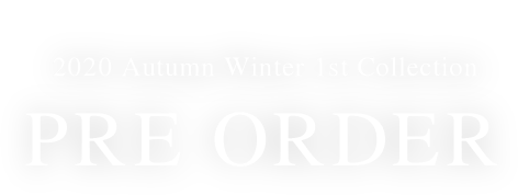 モデル東原亜希が着る 2020 Autumn Winter 1st Collection Pre Order