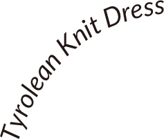 Tyrolean Knit Dress