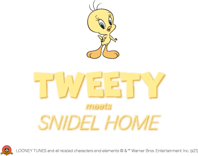 Tweety meets SNIDEL HOME