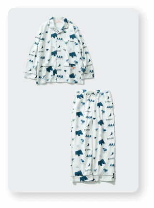 EAMES Masterpiece Pajamas Shirt & Long Pantsのアイテム画像