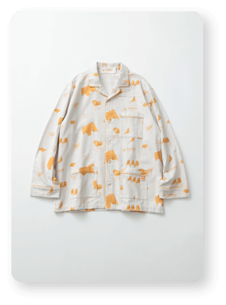 EAMES Masterpiece Pajamas Shirtのアイテム画像
