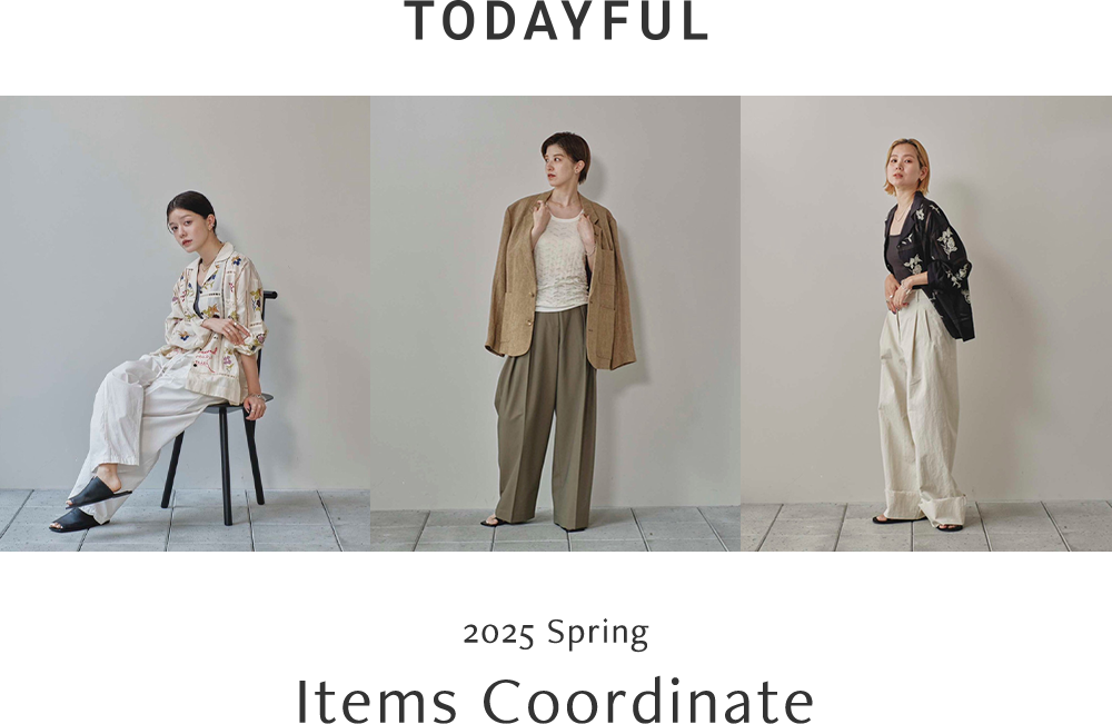 TODAYFUL 2025 Spring Items Coordinate