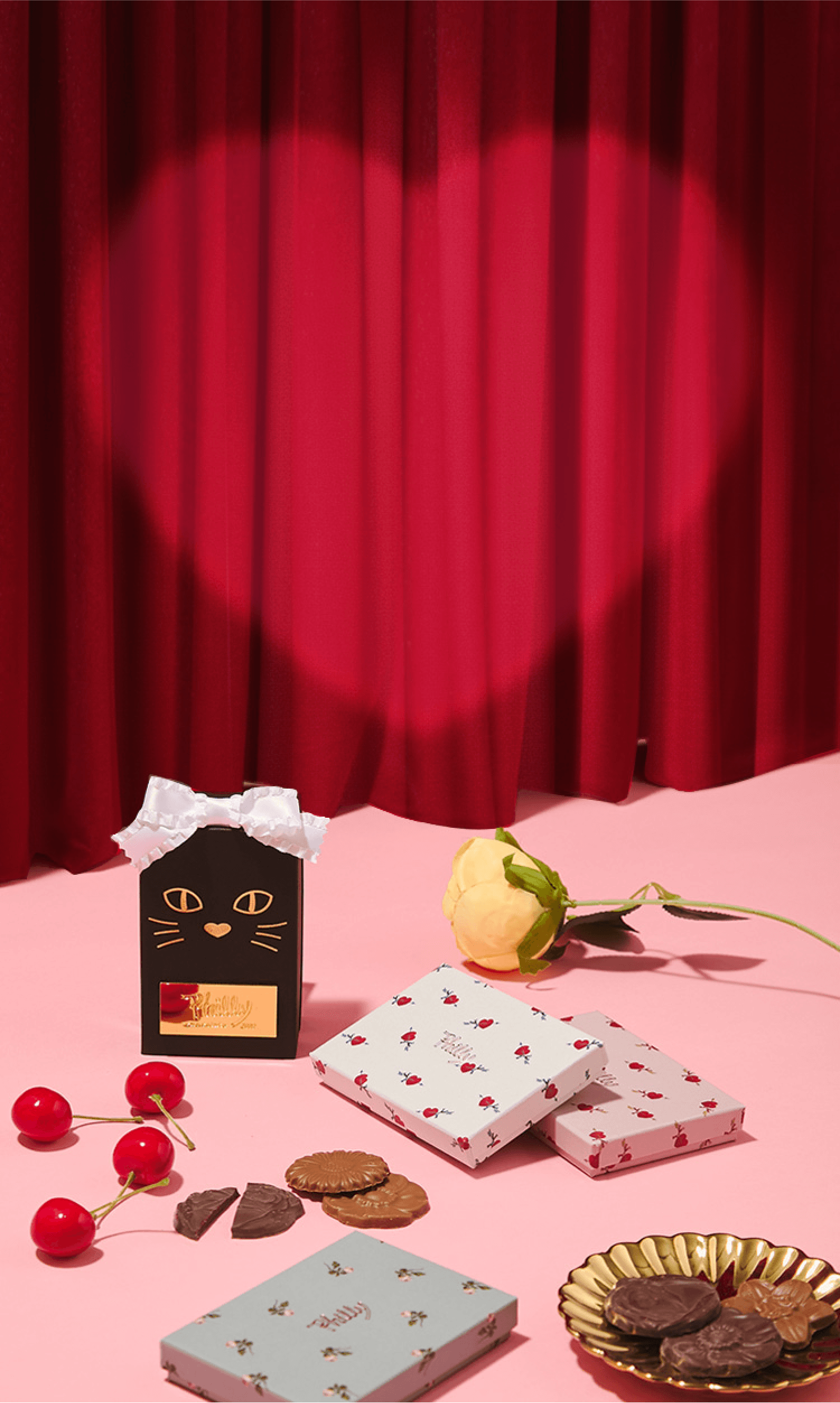 チョコレートのお菓子の画像