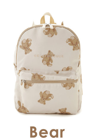                                子供リュック「クマ柄」                                Bear